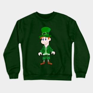 All in green for luck Crewneck Sweatshirt